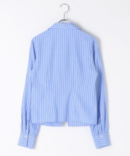 ALAND（エーランド）の「3.3 Field Trip／フロントギャザーコンパクトシャツ（トップス・ブラック(19)/サックス(85)・F）」の13枚目の写真