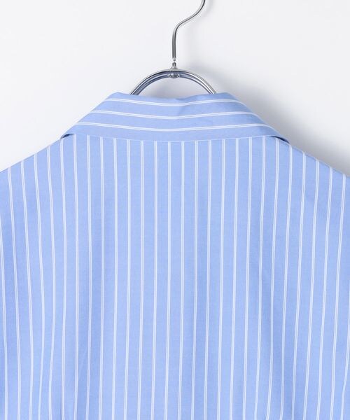 ALAND（エーランド）の「3.3 Field Trip／フロントギャザーコンパクトシャツ（トップス・ブラック(19)/サックス(85)・F）」の18枚目の写真