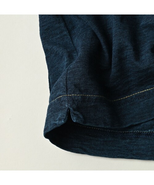 45R（フォーティファイブアール）の「天竺の908オーシャンTシャツ（インディゴ）（トップス・レディース・74-インディゴ R45・01-XS/02-S/03-M/04-L）」の16枚目の写真