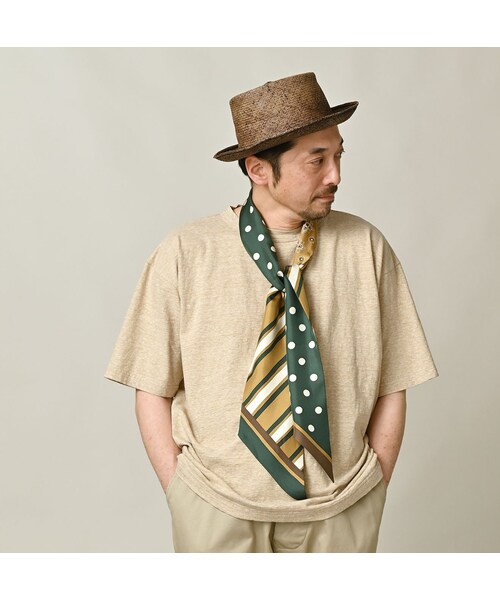 45R(フォーティファイブアール)の「天竺の908オーシャンTシャツ(トップ)(トップス・レディース・12-リネンベージュトップ・01-XS/02-S/03-M/04-L)」の8枚目の写真