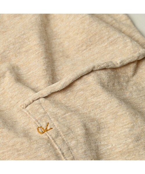 45R(フォーティファイブアール)の「天竺の908オーシャンTシャツ(トップ)(トップス・レディース・12-リネンベージュトップ・01-XS/02-S/03-M/04-L)」の18枚目の写真