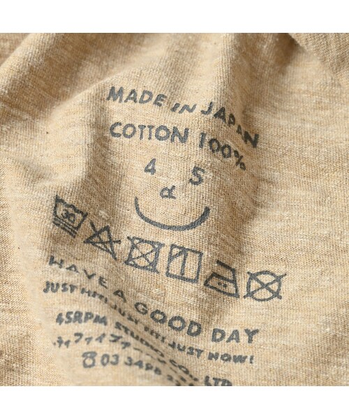 45R(フォーティファイブアール)の「天竺の908オーシャンTシャツ(トップ)(トップス・レディース・12-リネンベージュトップ・01-XS/02-S/03-M/04-L)」の20枚目の写真