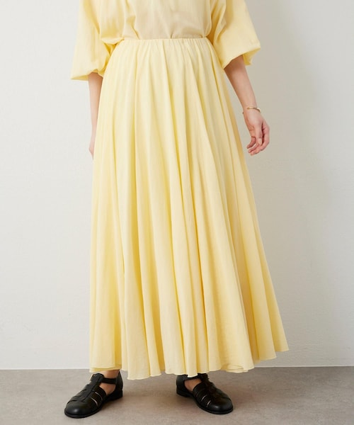 製品染めカラースカート