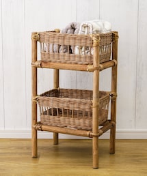 salut!（サリュ!）の「ガラス窓枠ディスプレイラック（家具）」 - WEAR