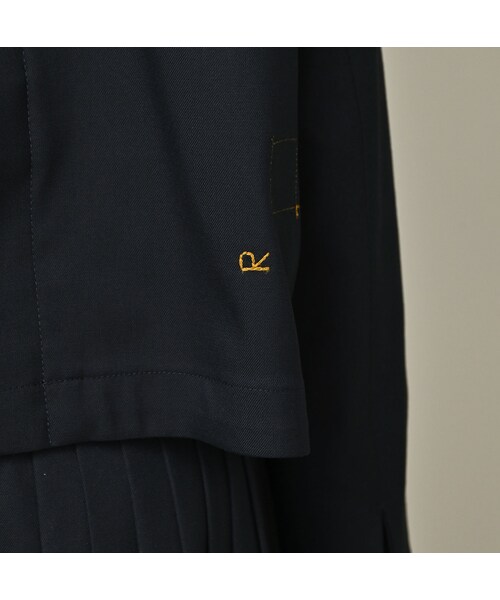 45R(フォーティファイブアール)の「ストレッチサージのアニーミニジャケット(ジャケット/アウター・レディース・23-グレー/75-ネイビー・02-M/03-L)」の12枚目の写真