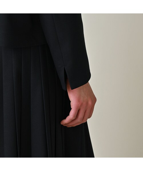 45R(フォーティファイブアール)の「ストレッチサージのアニーミニジャケット(ジャケット/アウター・レディース・23-グレー/75-ネイビー・02-M/03-L)」の13枚目の写真