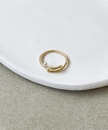 パール付メタルリング