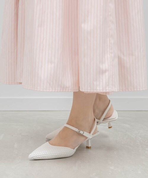RANDA（ランダ）の「ブレードデザインアンクルストラップパンプス（その他・レディース・その他）」の6枚目の写真