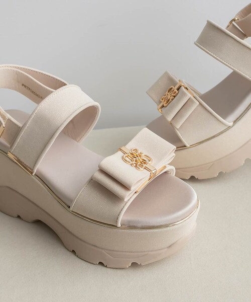 RANDA（ランダ）の「モノグラムリボンボリュームスポーツサンダル（その他・レディース・その他）」の22枚目の写真