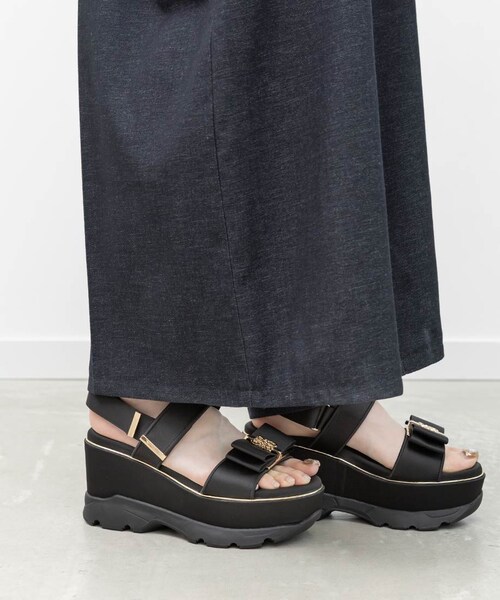 RANDA（ランダ）の「モノグラムリボンボリュームスポーツサンダル（その他・レディース・その他）」の9枚目の写真