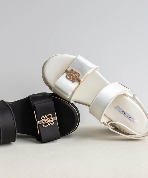 RANDA（ランダ）の「モノグラムリボンボリュームスポーツサンダル（その他・レディース・その他）」の13枚目の写真