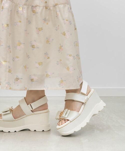 RANDA（ランダ）の「モノグラムリボンボリュームスポーツサンダル（その他・レディース・その他）」の16枚目の写真