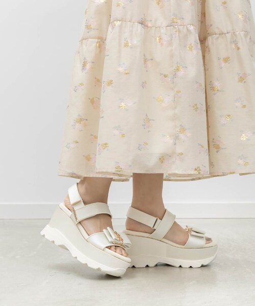 RANDA（ランダ）の「モノグラムリボンボリュームスポーツサンダル（その他・レディース・その他）」の18枚目の写真