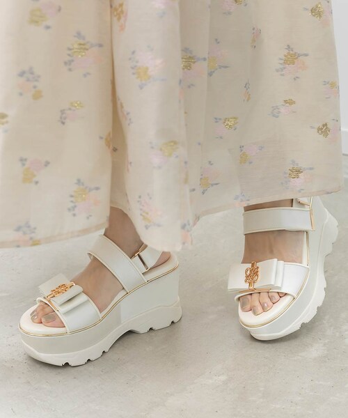 RANDA（ランダ）の「モノグラムリボンボリュームスポーツサンダル（その他・レディース・その他）」の19枚目の写真