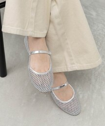 RANDA | ラウンドトゥストラップパンプス