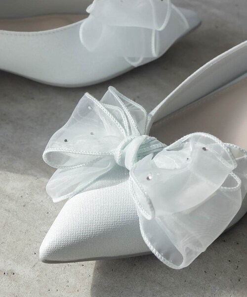 RANDA（ランダ）の「2WAY シアーリボンチャンキーヒールパンプス（その他・レディース・その他）」の13枚目の写真