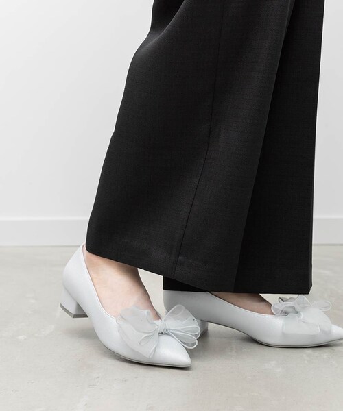 RANDA（ランダ）の「2WAY シアーリボンチャンキーヒールパンプス（その他・レディース・その他）」の17枚目の写真