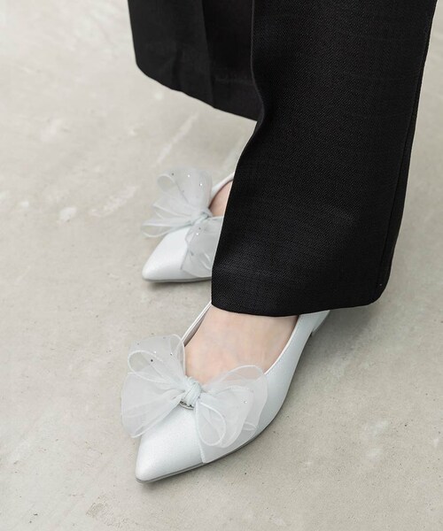 RANDA（ランダ）の「2WAY シアーリボンチャンキーヒールパンプス（その他・レディース・その他）」の18枚目の写真