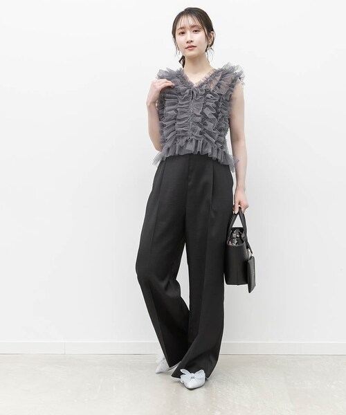 RANDA（ランダ）の「2WAY シアーリボンチャンキーヒールパンプス（その他・レディース・その他）」の20枚目の写真