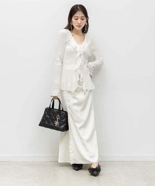 RANDA（ランダ）の「2WAY シアーリボンチャンキーヒールパンプス（その他・レディース・その他）」の11枚目の写真