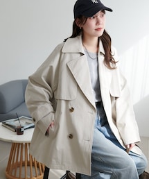 DISCOAT | 【SS先行予約】ミドルトレンチコート(トレンチコート)