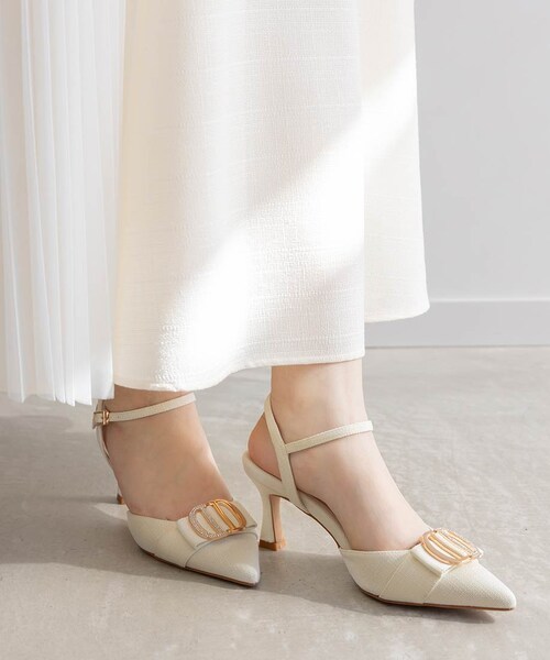 RANDA（ランダ）の「新色/ビジューパーツストラップパンプス（その他・レディース・その他）」の6枚目の写真