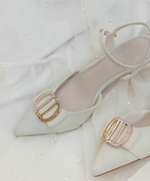 RANDA | 新色/ビジューパーツストラップパンプス