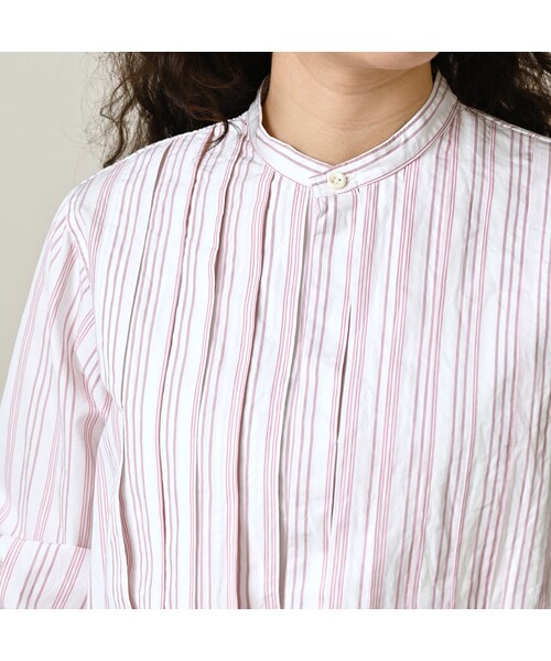 45R（フォーティファイブアール）の「180番三子のタックブラウス