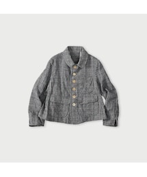 45R | 綿麻ツイードのアニーシングルジャケット