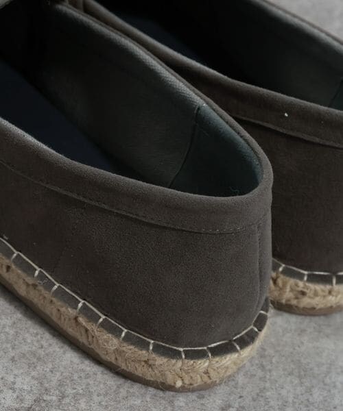 BAYFLOW（ベイフロー）の「≪予約≫フェイクスエードエスパドリーユ（その他・メンズ・チャコール18/ベージュ55・S(26.5cm)/M(27.5cm)）」の15枚目の写真