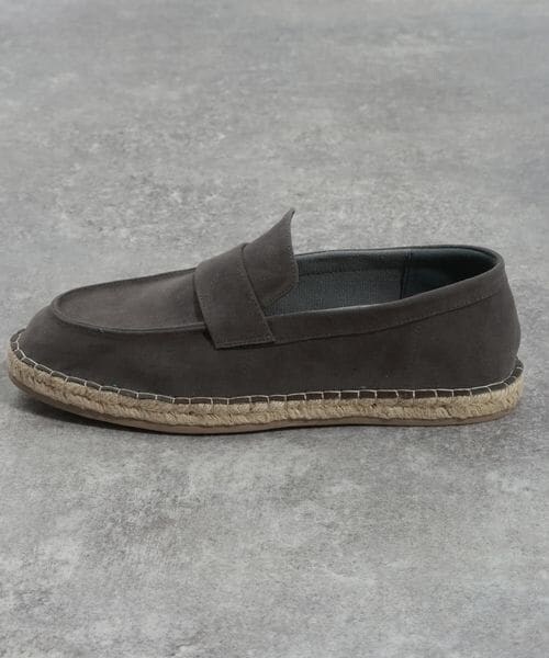BAYFLOW（ベイフロー）の「≪予約≫フェイクスエードエスパドリーユ（その他・メンズ・チャコール18/ベージュ55・S(26.5cm)/M(27.5cm)）」の16枚目の写真
