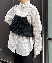 BEARDSLEY | 《FRIPIER》チュールファーキャミ(キャミソール)