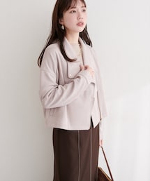 natural couture | スエードライダースジャケット(ライダースジャケット)