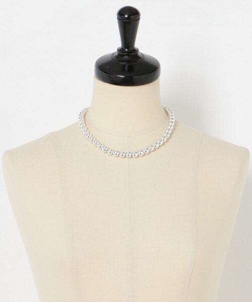 URBAN RESEARCH(アーバンリサーチ)の「decor『デコール』 Hematite8mmBallchoker(ネックレス・レディース・SILVER・-)」の11枚目の写真