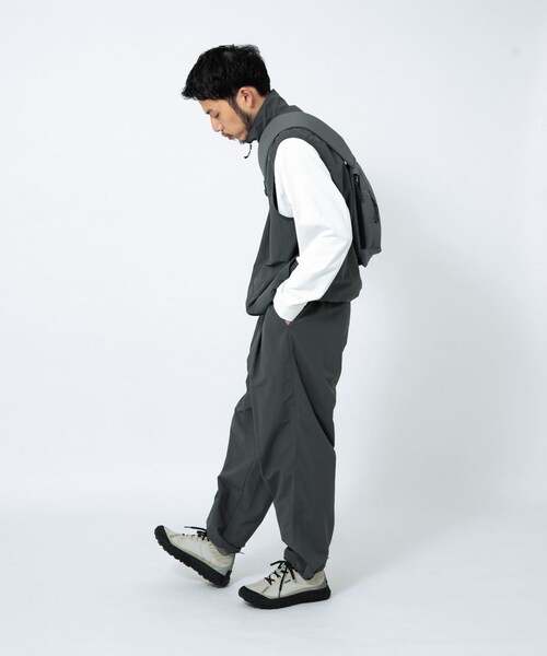 EKAL（エカル）の「『UR TECH』ナイロンタッサートラウザー（その他パンツ・メンズ・レイクサンリーフ/ネイビー/グラファイト・S/M/L）」の8枚目の写真