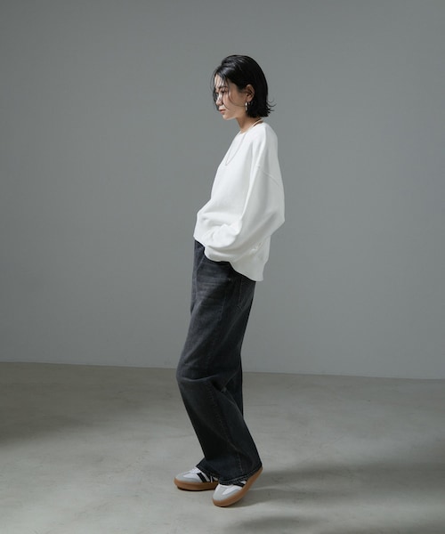 ADAM ET ROPE'（アダムエロペ）の「【公式サイト限定】【adidas（アディダス）】SAMBA XLG/サンバ（スニーカー・レディース・ブラック/ホワイト・22.5/23.5/24.5）」の9枚目の写真