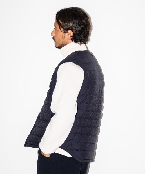 URBAN RESEARCH Sonny Label（アーバンリサーチサニーレーベル）の「OOPS　インナー中綿ベスト（その他アウター・メンズ・BLACK/NAVY・M/L）」の20枚目の写真