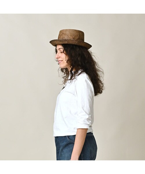 45R（フォーティファイブアール）の「ペーペー君のベタッチプリント四角Tシャツ（再び）（トップス・レディース・02-シロ・02-M/03-L/04-XL/05-XXL）」の5枚目の写真