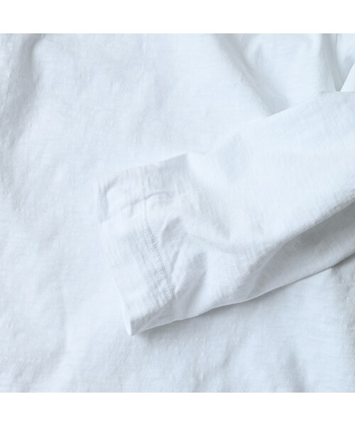 45R（フォーティファイブアール）の「ペーペー君のベタッチプリント四角Tシャツ（再び）（トップス・レディース・02-シロ・02-M/03-L/04-XL/05-XXL）」の13枚目の写真