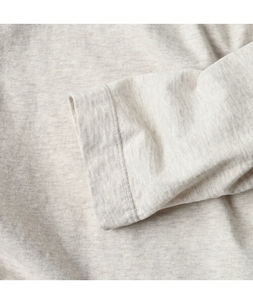 45R（フォーティファイブアール）の「45rpmロゴトリコ刺繍の四角Tシャツ（再び・トップ）（トップス・レディース・05-ボーンホワイト・01-S/02-M/03-L/04-XL/05-XXL）」の12枚目の写真