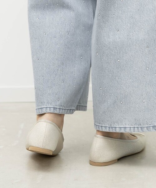 RANDA（ランダ）の「軽量 スクエアトゥフラットパンプス（その他・レディース・その他）」の9枚目の写真