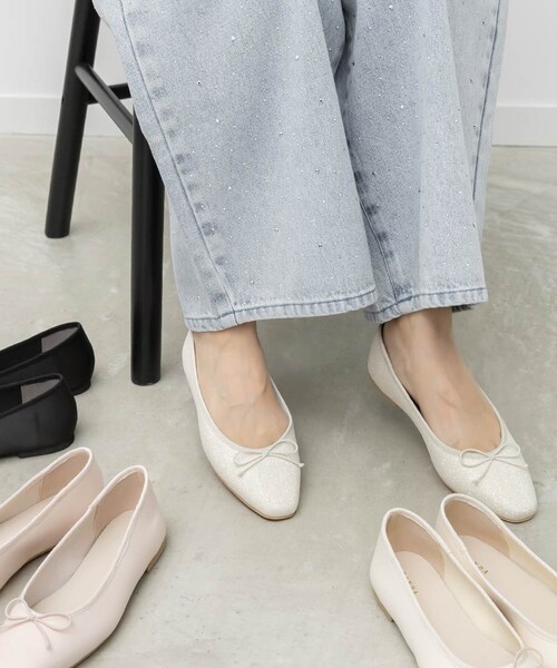 RANDA（ランダ）の「軽量 スクエアトゥフラットパンプス（その他・レディース・その他）」の12枚目の写真