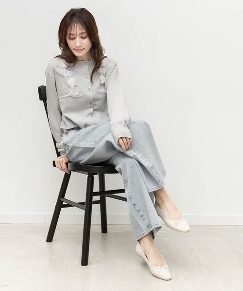 RANDA（ランダ）の「軽量 スクエアトゥフラットパンプス（その他・レディース・その他）」の13枚目の写真