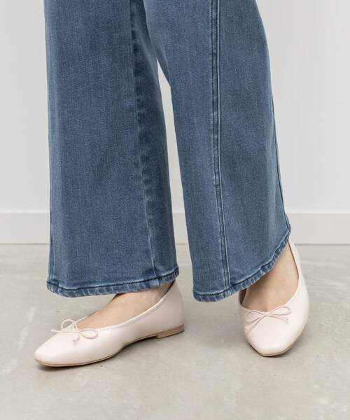 RANDA（ランダ）の「軽量 スクエアトゥフラットパンプス（その他・レディース・その他）」の3枚目の写真