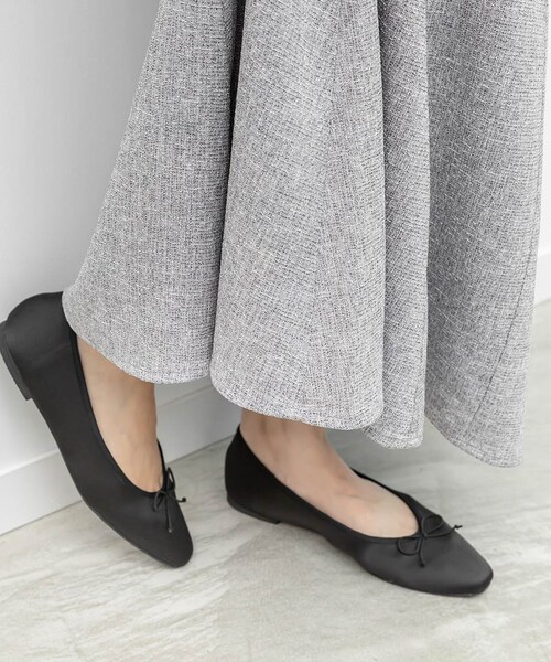RANDA（ランダ）の「軽量 スクエアトゥフラットパンプス（その他・レディース・その他）」の2枚目の写真