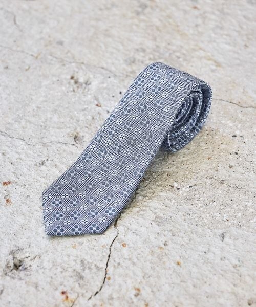 GLOBAL WORK（グローバルワーク）の「リネンブレンドアソートタイ/Salon de GW/647506（その他・メンズ・ダークオリーブ/ストライプ78/ブルー/小紋84/ネイビー/ペイズリー85/ネイビー/バティック86/ネイビー/ストライプ88/ネイビー/ストライプ89・F）」の2枚目の写真