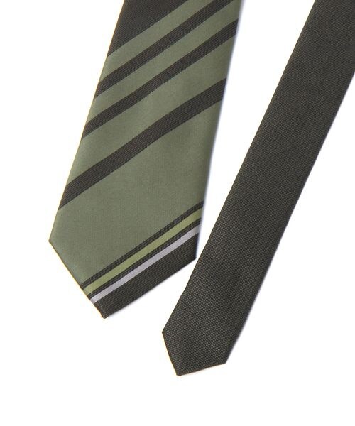 GLOBAL WORK（グローバルワーク）の「リネンブレンドアソートタイ/Salon de GW/647506（その他・メンズ・ダークオリーブ/ストライプ78/ブルー/小紋84/ネイビー/ペイズリー85/ネイビー/バティック86/ネイビー/ストライプ88/ネイビー/ストライプ89・F）」の22枚目の写真