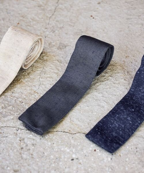 GLOBAL WORK（グローバルワーク）の「リネンブレンドニットタイ/Salon de GW/647537（その他・メンズ・チャコール18/グレージュ50/ネイビー88・ONESIZE）」の5枚目の写真