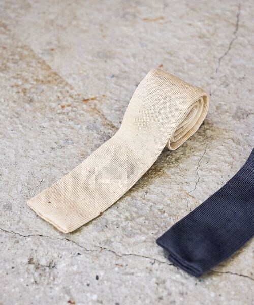 GLOBAL WORK（グローバルワーク）の「リネンブレンドニットタイ/Salon de GW/647537（その他・メンズ・チャコール18/グレージュ50/ネイビー88・ONESIZE）」の6枚目の写真