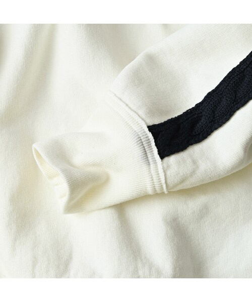 45R(フォーティファイブアール)の「葉山ものがたり 裏毛の908ブルーオーシャンスウェット(トップス・レディース・06-アンティークホワイト・02-S/04-L)」の15枚目の写真